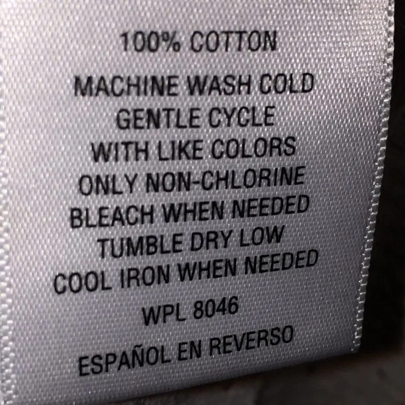 Style & CO Cream Sand Cotton XL sweater Ribbed open cuff - Picture 9 of 10